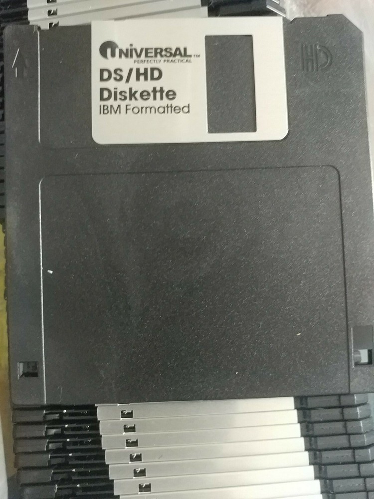 School Smart 50-pack 3.5" DS/HD Floppy Diskettes IBM Formatted