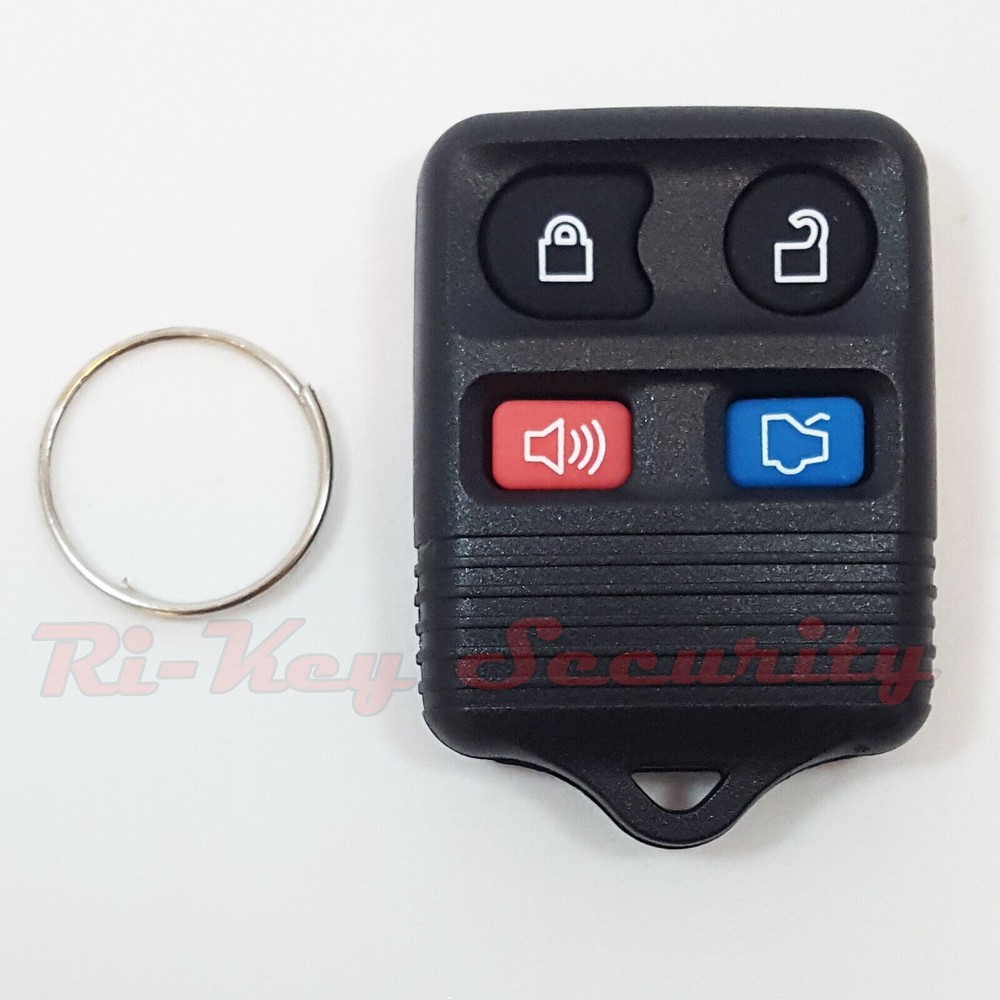 Keyless Entry Remote Alarm Replacement For Ford 4 Buttons DIY Programming