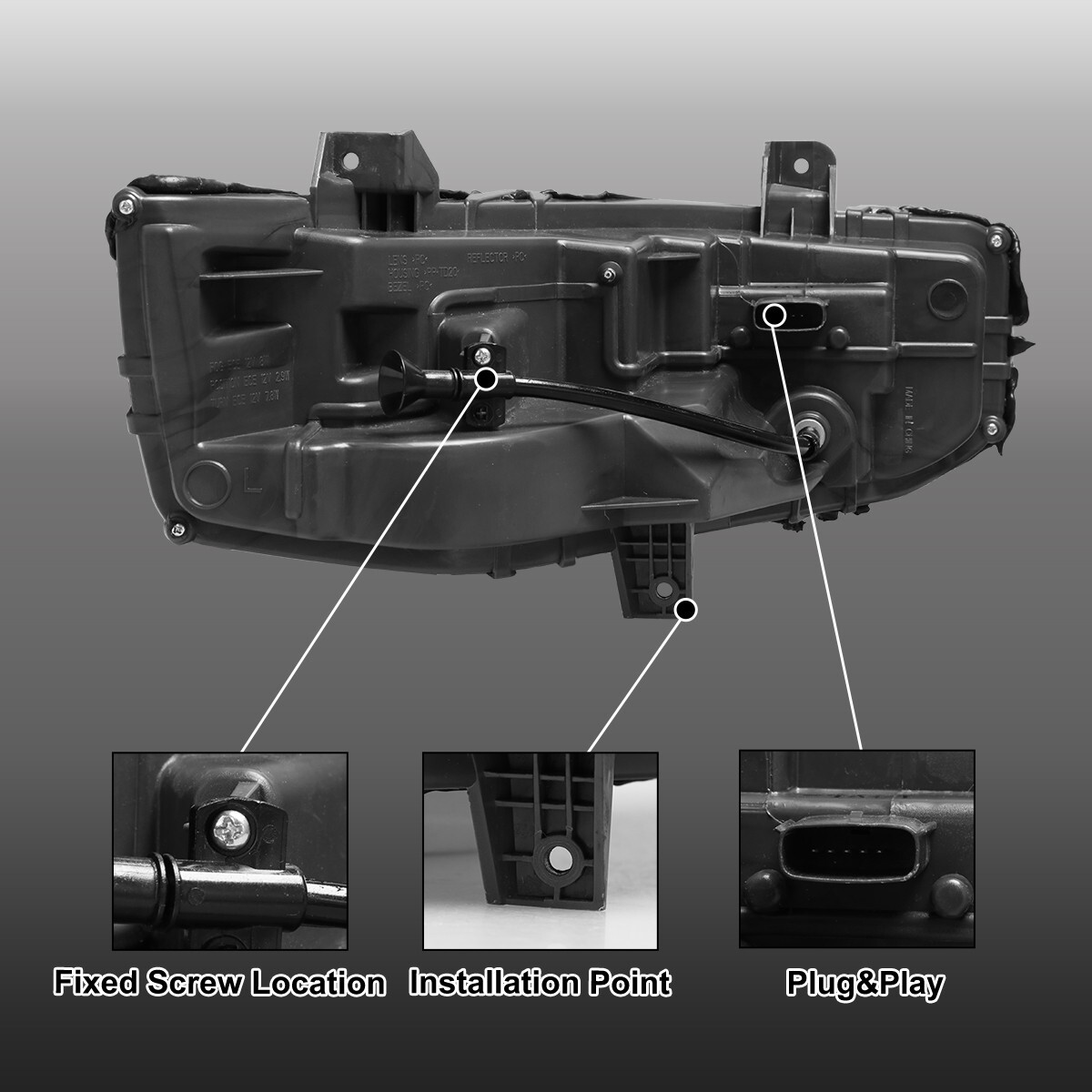 PAIRS Fog Lights For 2018-2022 Ford Mustang LED DRL 18-22 Sequential Turn Signal