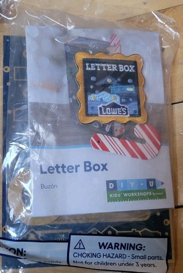 Lowe's DIY Builder Bundle AUG 2025 - JAN 2026 - 6 Kits & Jr. Builder Patch!