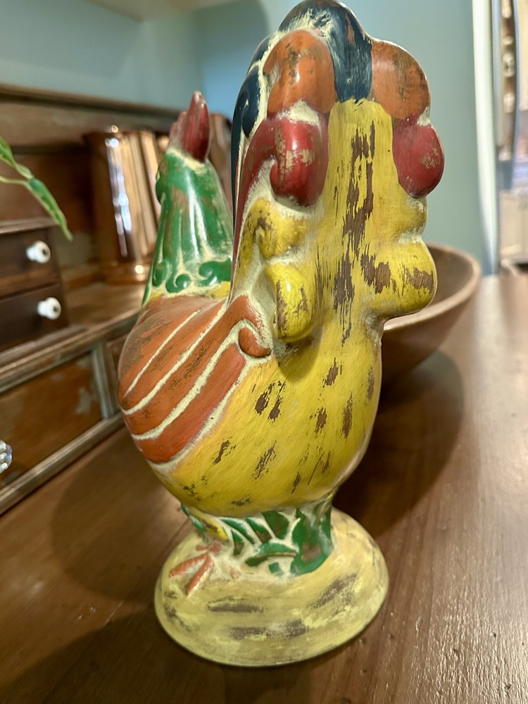 12” STONEWARE ROOSTER