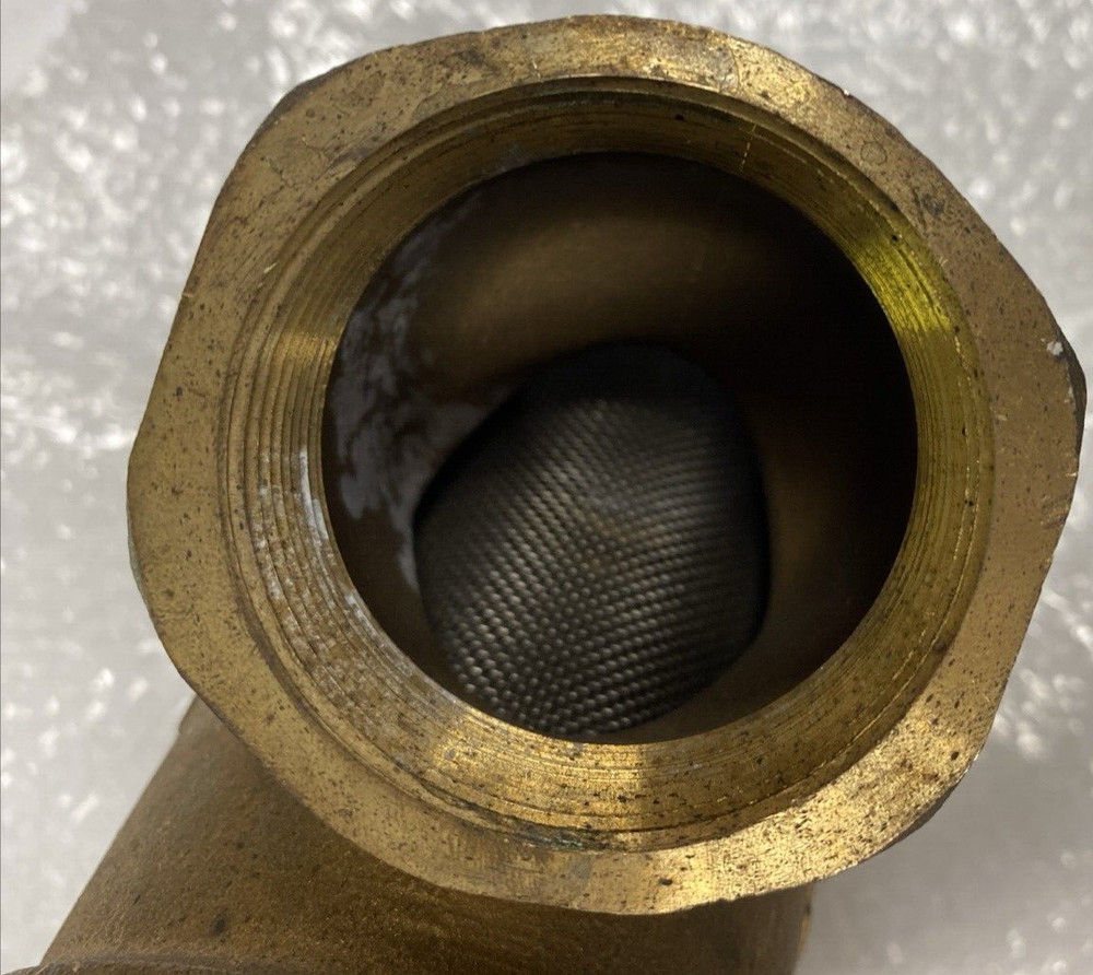 Apollo 2" NPT Brass Y-Strainer 400CWP