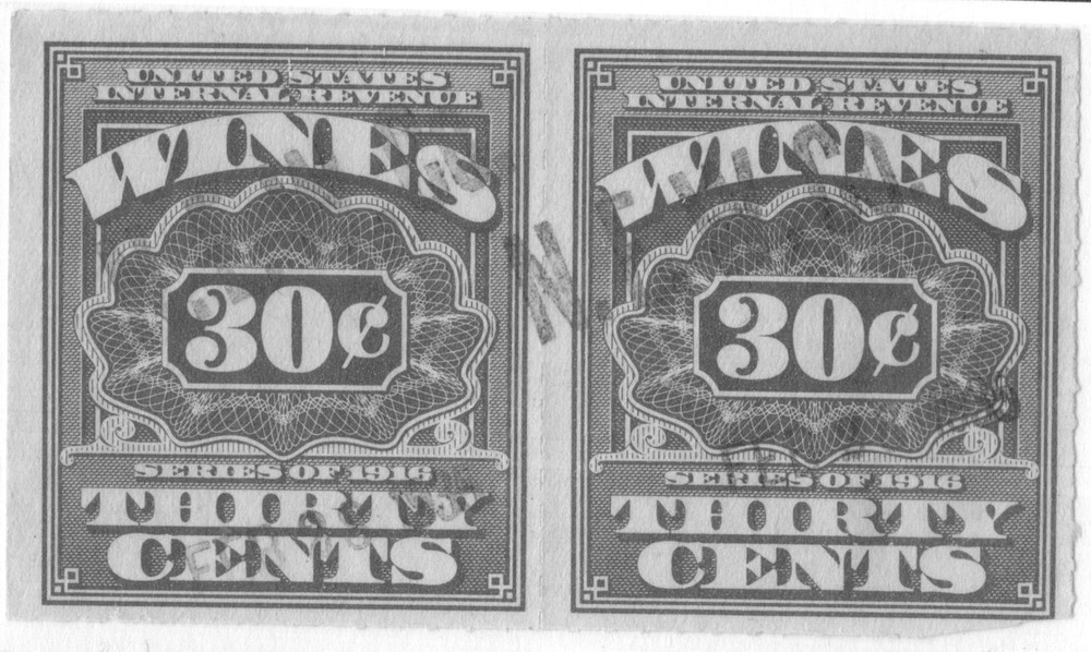 U.S. - RE71 - Pair - N.E.W. Co cancel