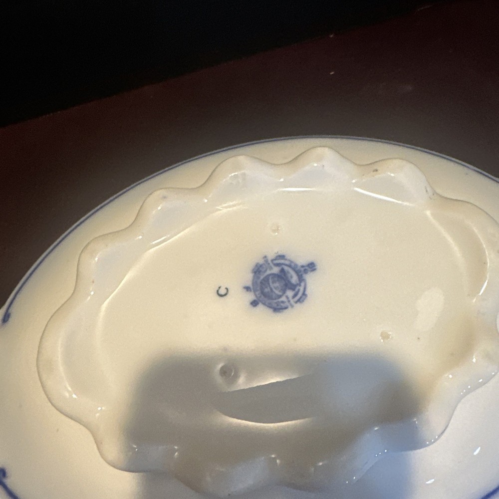 Flo Blue Vintage Covered Server