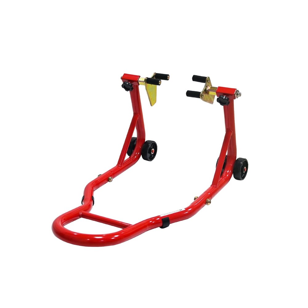 Motorcycle Stand Lift 880 lbs Front & Rear Fork Stand Spoolift Paddock Swingarm
