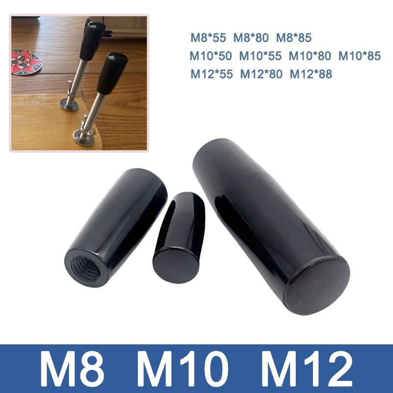 Clamping Handles Screw Knobs Handgrips M8-12 Threaded Bakelite Revolving Handle