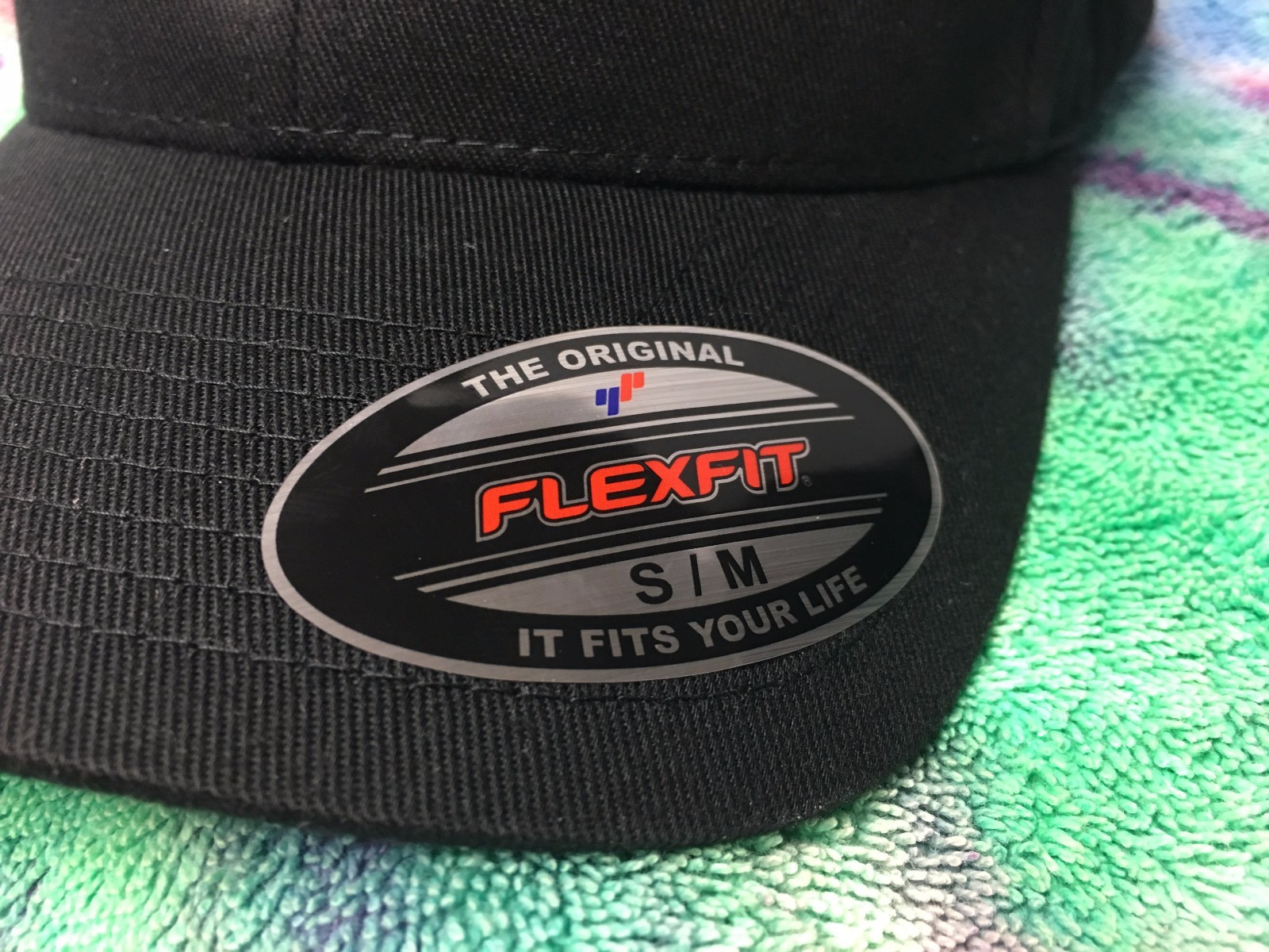 Grateful Dead Wolf Embroidered Flexfit Ball Cap Black, Navy or Olive S/M L/XL 2X