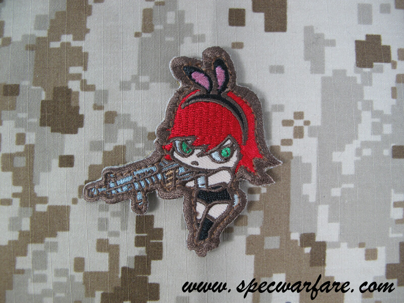 Mil-Spec Monkey BUNNY GIRL Patch (Subdued) PATCH-00056-S