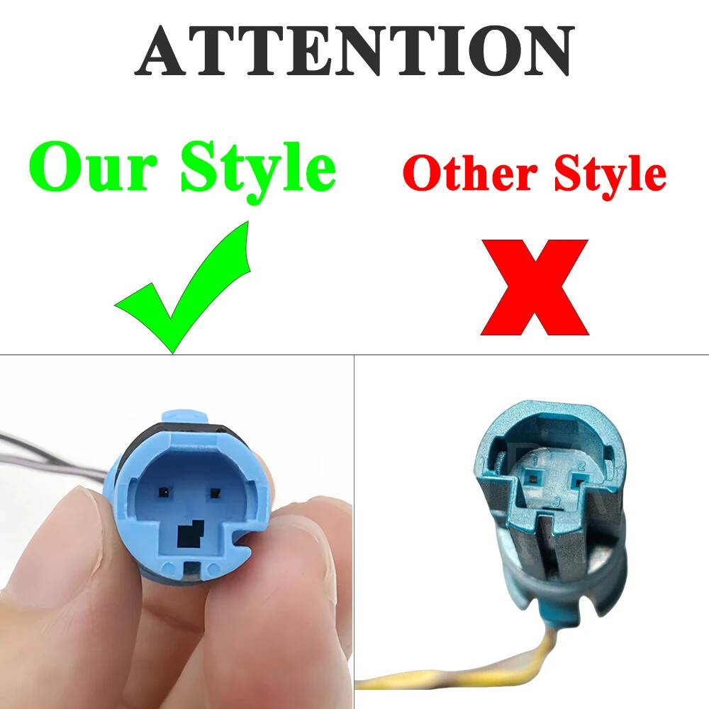 For BMW E60 E61 E63 E64 E66 E82 E90 X5 E53 ABS Wheel Speed Sensor Plug Connector