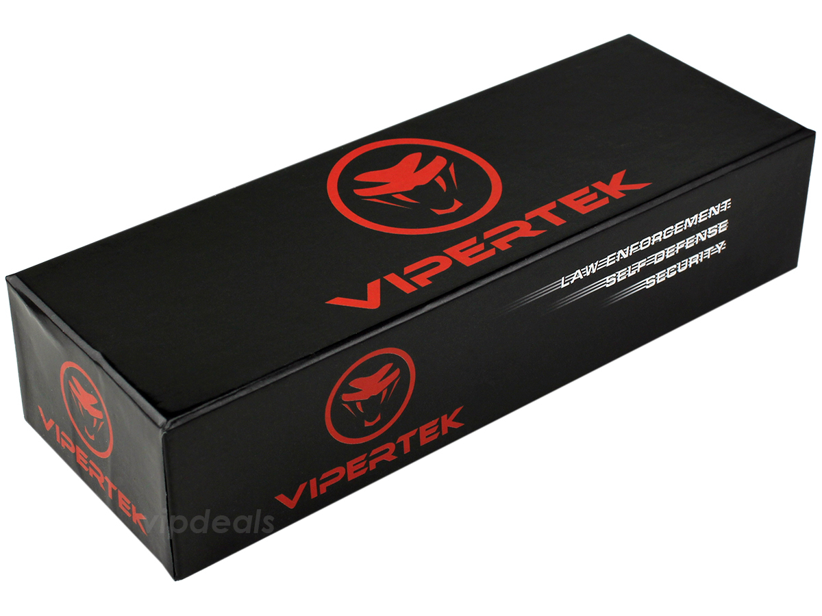 VIPERTEK Stun Gun VTS-989 - 700 BV Heavy Duty Rechargeable LED Flashlight
