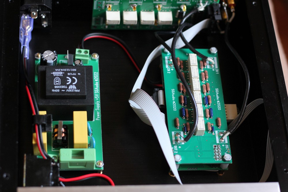 Passive PRECISION preamp. Relay attenuator.