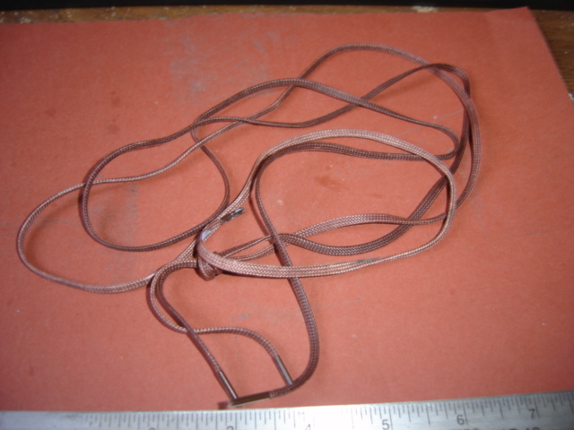 ORIGINAL PAIR WWII GI ISSUE LOW QUARTER SHOE LACES DRESS BROWN 36 INCH