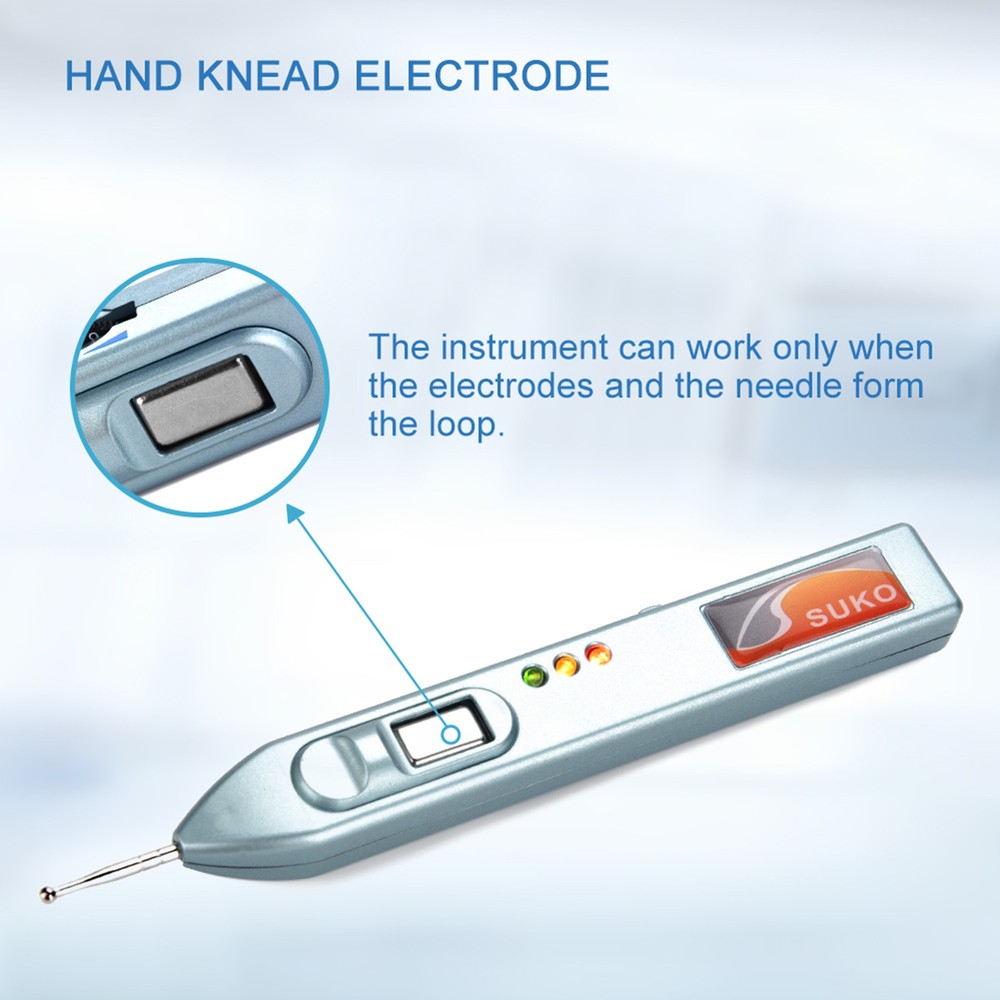 Ear Acupuncture Points Detector Electronic Acupuncture Pen Auricular Use