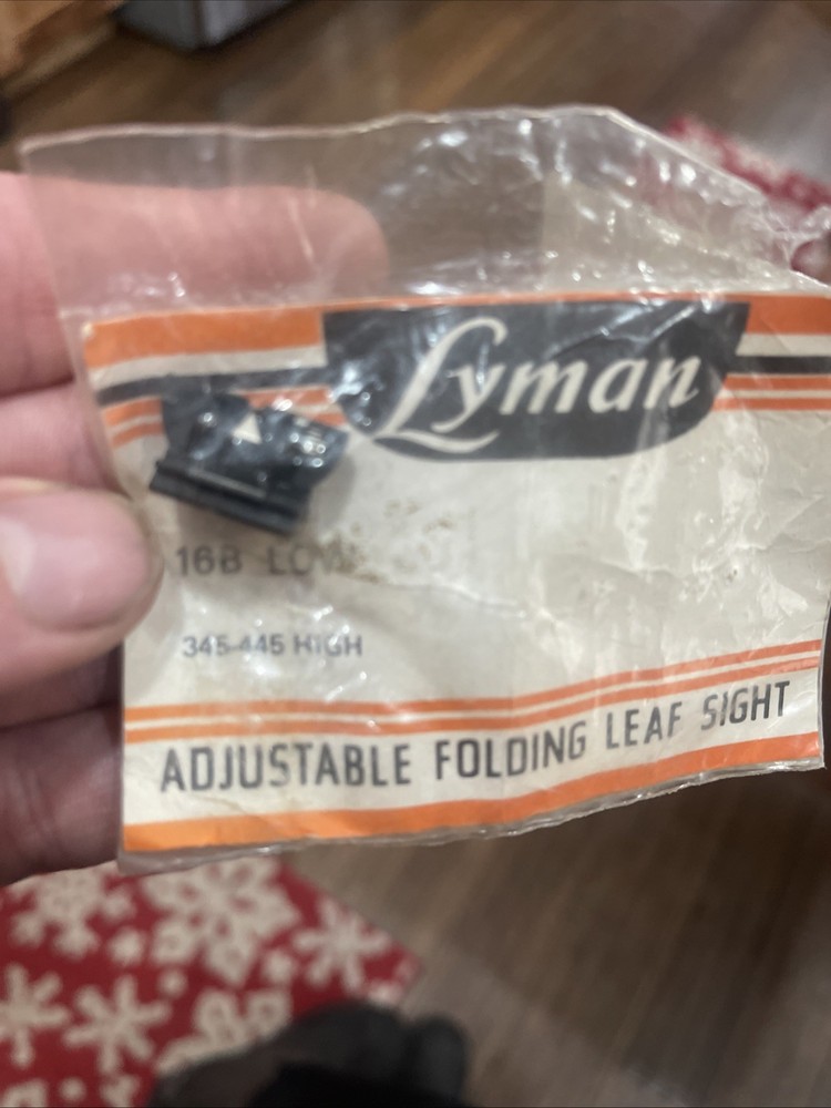 Lyman 16B Adjustable Folding Leaf Sight
