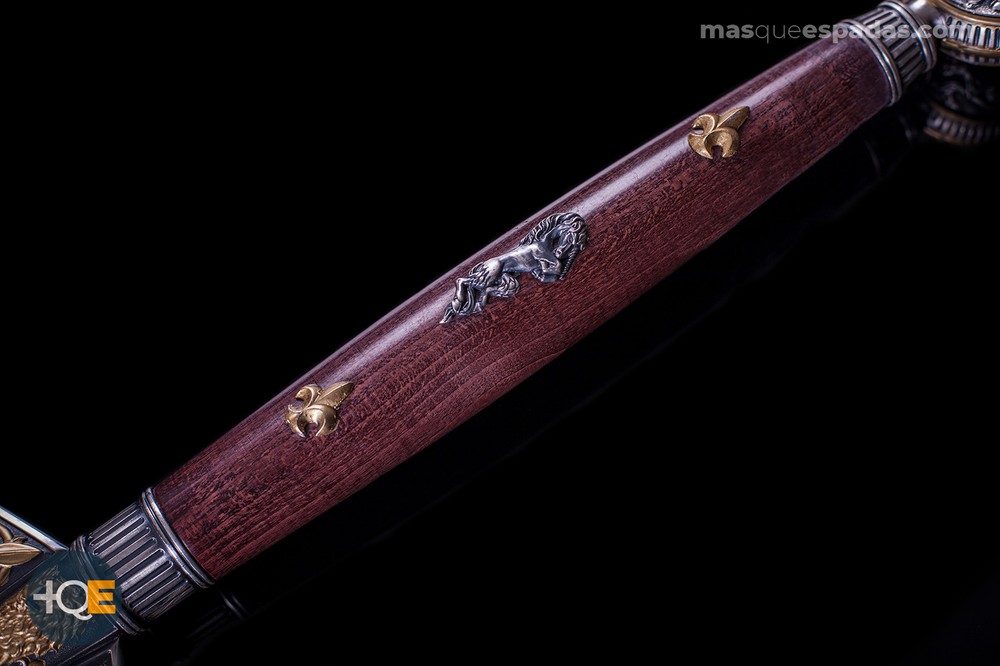 Claymore Silver Mandoble Decorated in Gold