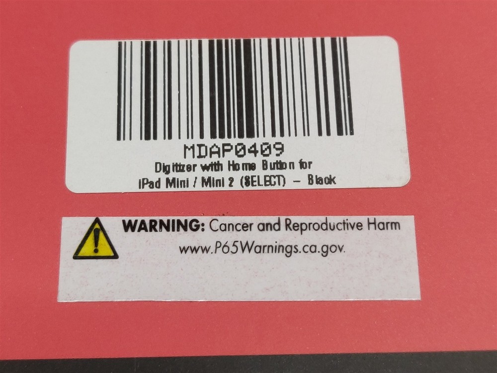 ⭐️⭐️⭐️⭐️⭐️ MD Select Digitizer w/ Home Button for Apple iPad Mini 1 / 2 - Black
