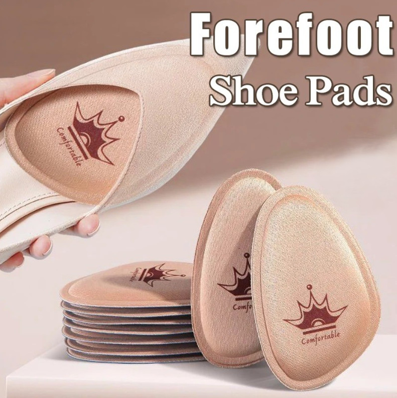 3 pair Women Forefoot Pad Insoles Pain Relief Non-Slip Cushion Shoe Inserts