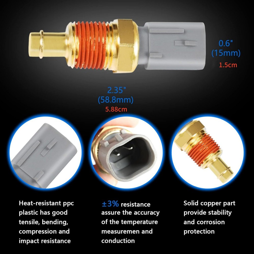 1PCS 5149077AB Engine Coolant Temperature Sensor For Dodge Durango 2008-2022