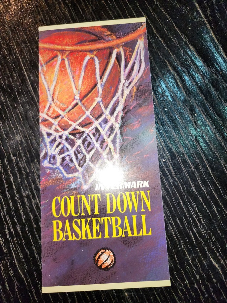 Countdown Intermark Basketball Manual Blueprints Schematics Arcade
