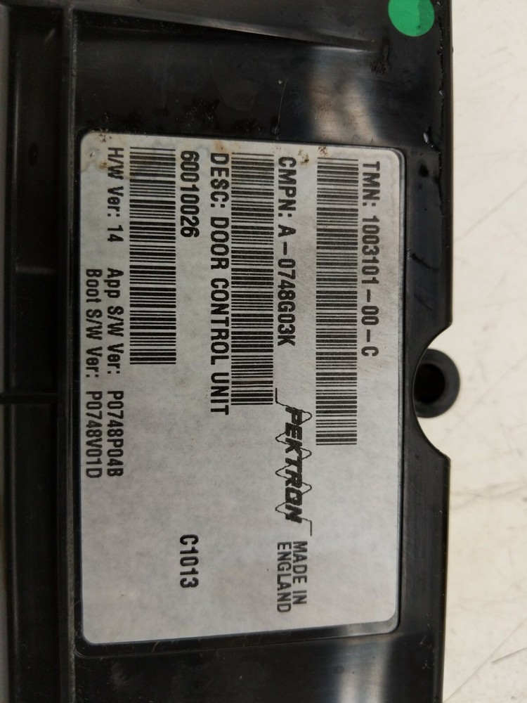 ⭕ 12-20 Tesla Model S Front Left or Right Door Control Module Unit 1003101-00-C