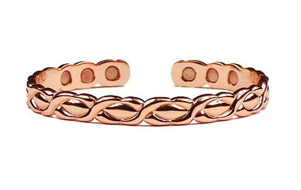 Solid Copper Rain Drop Tear Drop design 6 powerful Magnets Arthritis Pain Relief