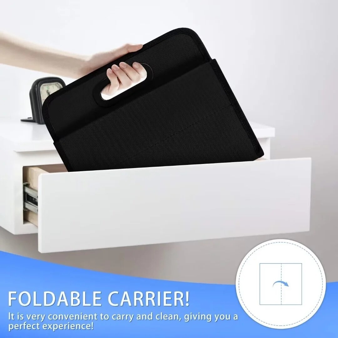 Cup Caddy Portable Drink Carrier or Cans Reusable, 6-Cup Holder with Handle