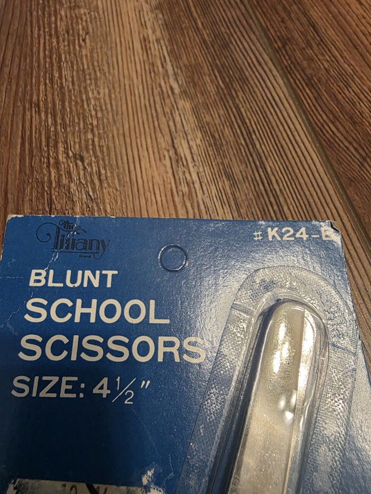 Vintage Blunt Tipped School Scissors