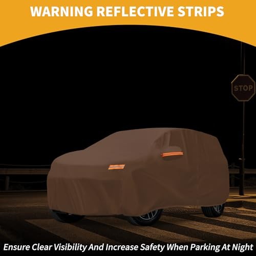 Car Cover Waterproof All Weather Automotive Outdoor Anti-UV Full Exterior