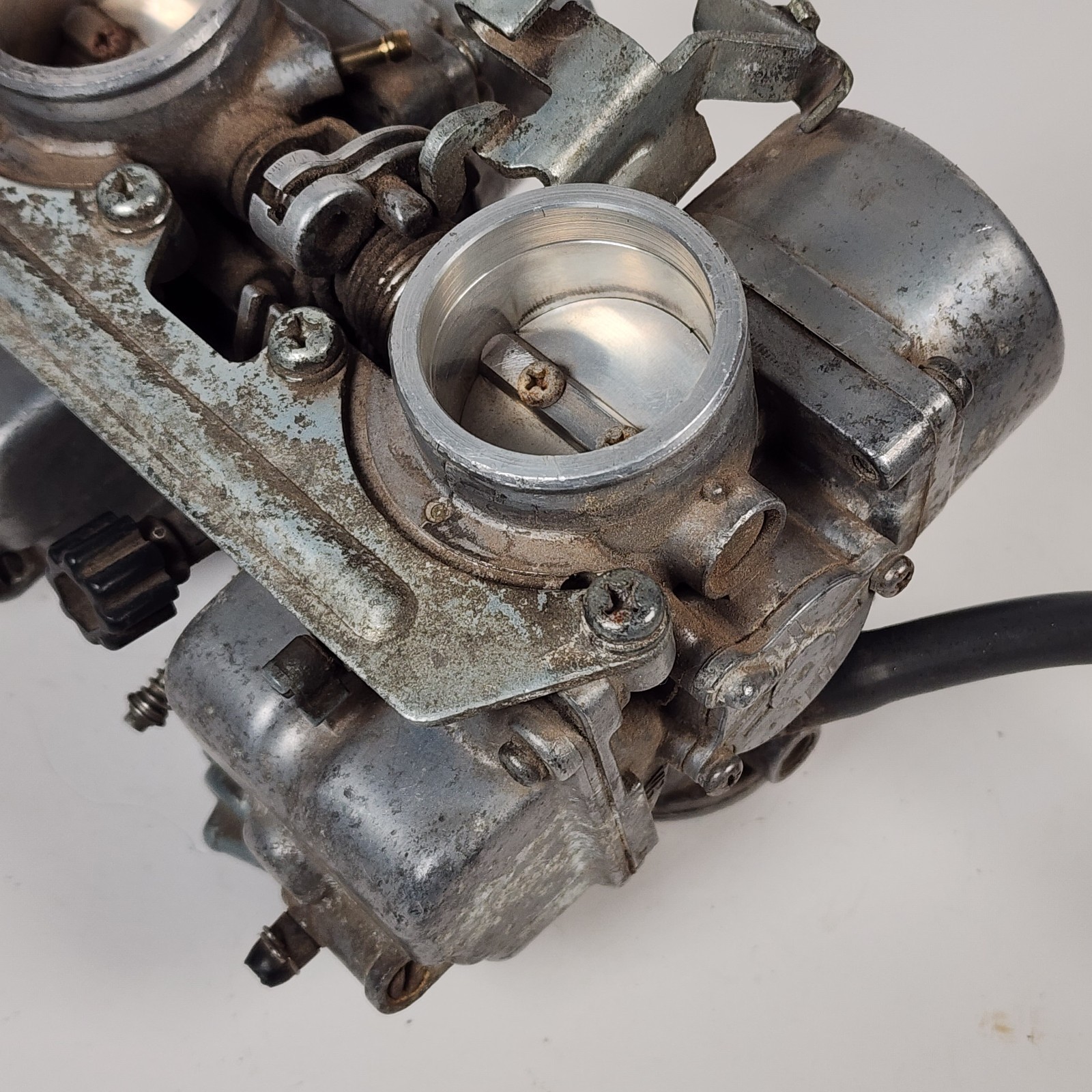 OEM Honda GL500 Silverwing Keihin VB29A Carburetor Set – 1981-1982 Slides Move