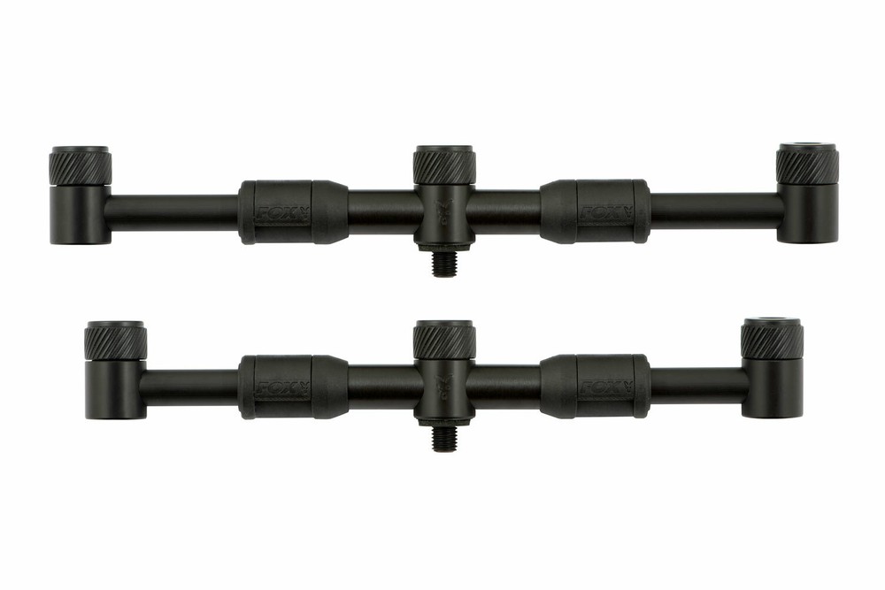 Fox 3 Rod Adjustable Buzz Bars Back & Front QR Quick Release Black Label CBB028
