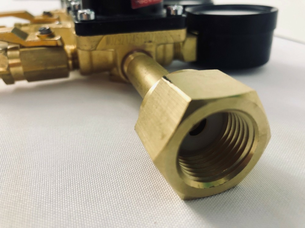 Custom Dual Pressure High Low CO2 Regulator Assembly