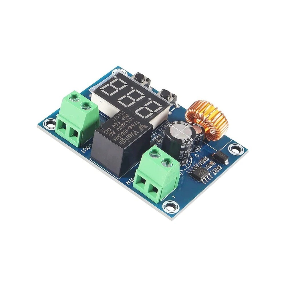 2 Pcs 12V-36V Battery Low Voltage cut off On Switch Controller Protection Module
