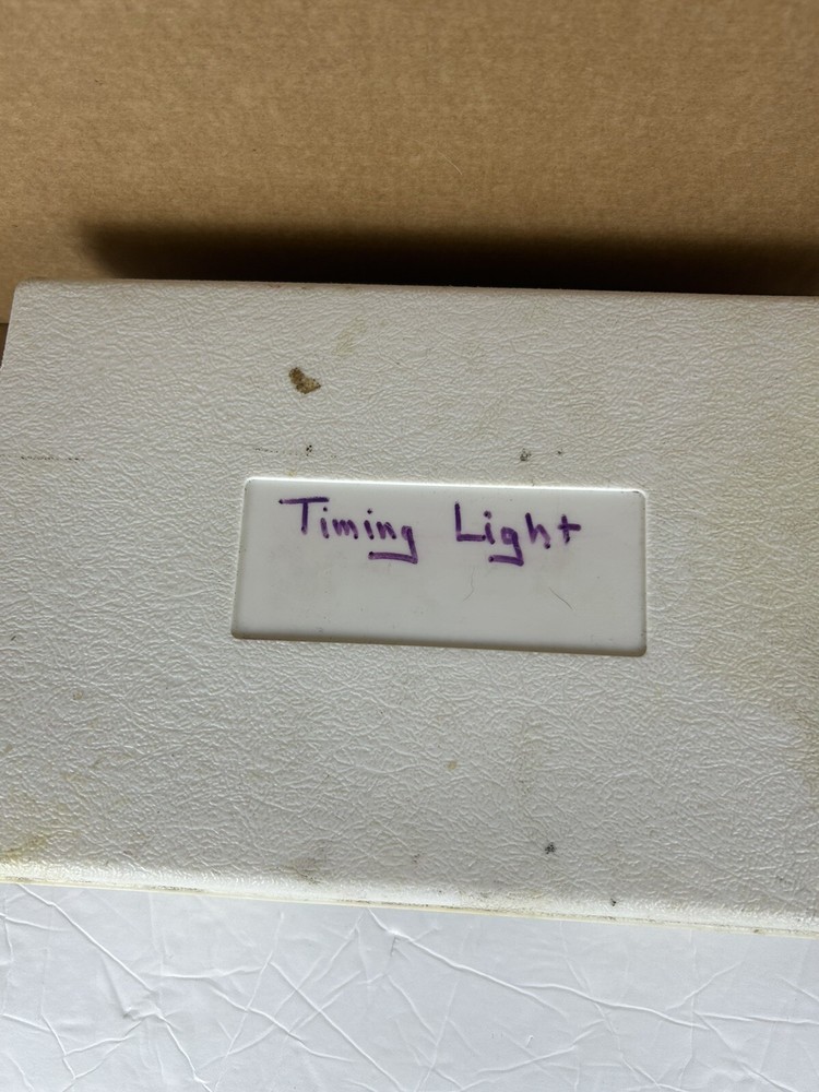 Vintage Penske Sears 244.2115 DC Inductive Timing Light w/Cables &Case