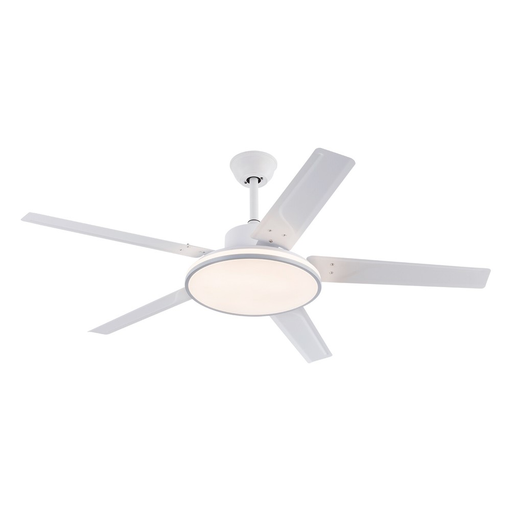 52in Modern Ceiling Fan Light Dimmable LED 3-Color Memory Function Fan w/ Remote