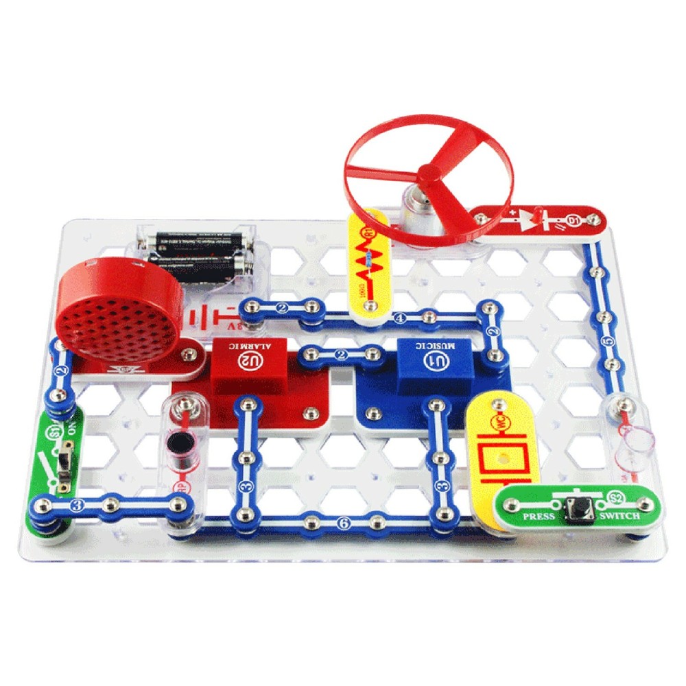 Elenco SC-100 Snap Circuits Jr. 100 Experiments Electronics Kit
