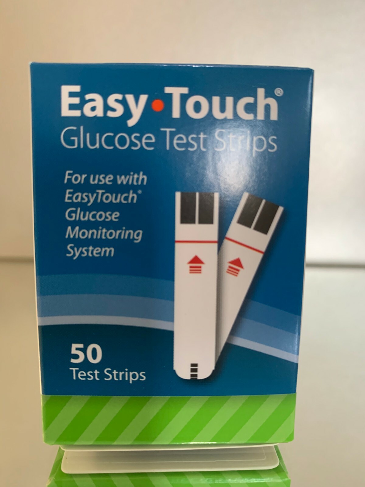 Easy Touch Blood Glucose Test Strips 100 Ct. EXP 05/2025 . Free Shipping