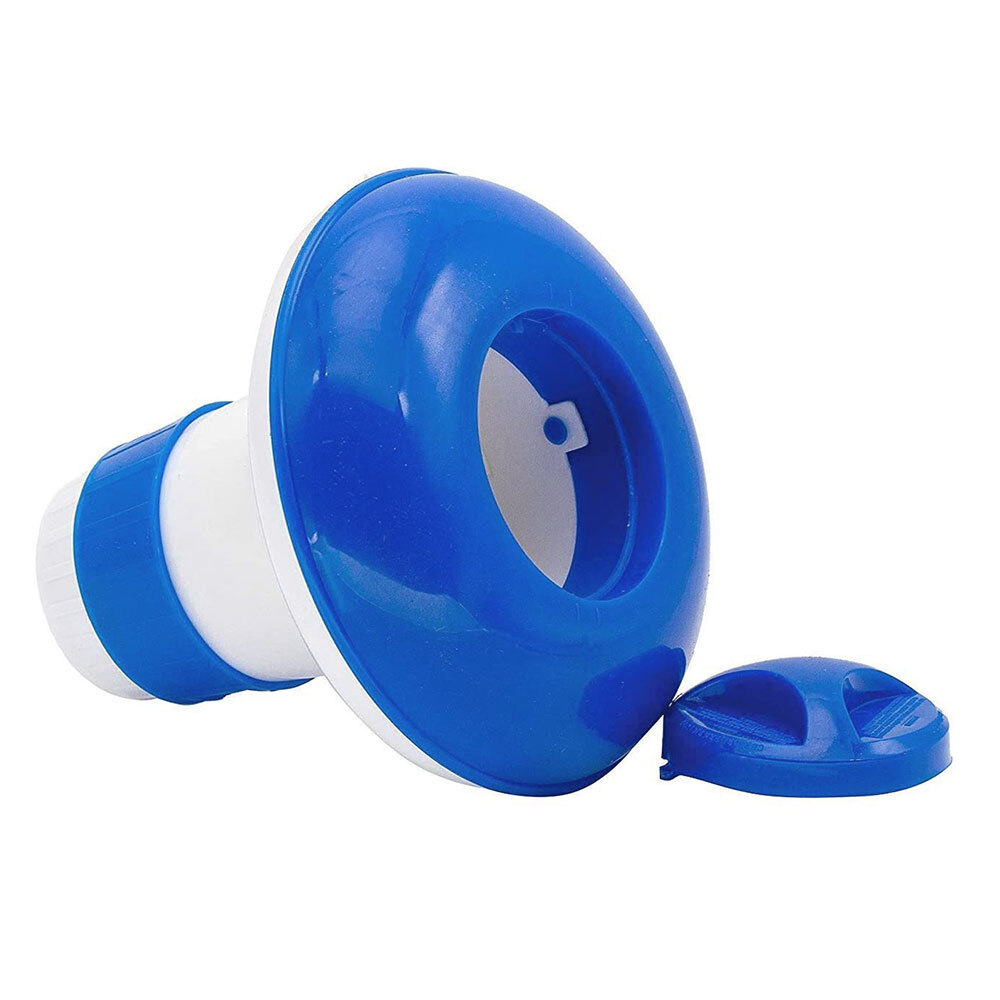 Pool Spa Large Floating Chlorine Bromine Tablet Dispenser 1.5" Tablets