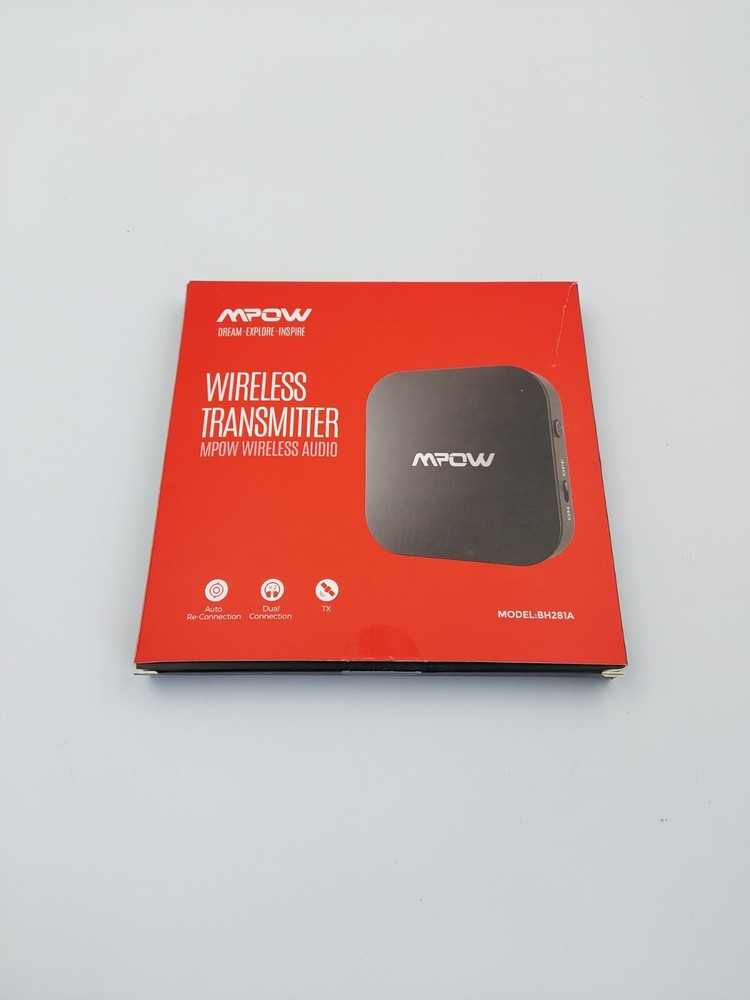 MPOW BH281A Bluetooth Transmitter Bluetooth 5.0, aptX™ Low Latency, 30 Hours Pla