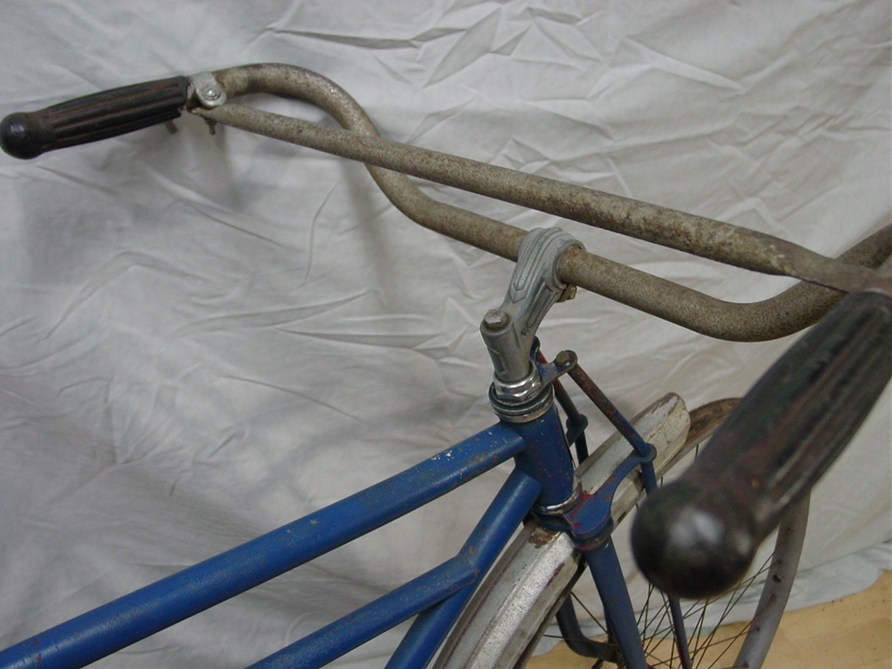 Antique 20's original ELGIN BICYCLE 28" metal clad rims vintage bike project NR