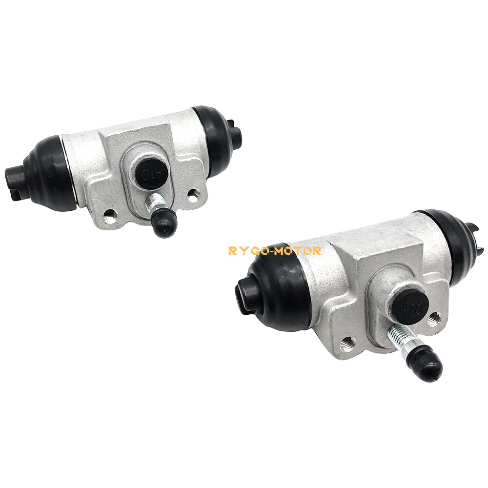 Front Rear Wheel Cylinder Brake w/Shoes for Kawasaki Mule 4000 4010 KAF620 09-21