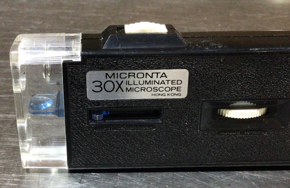 Micronta Illuminated 30X Pocket Microscope