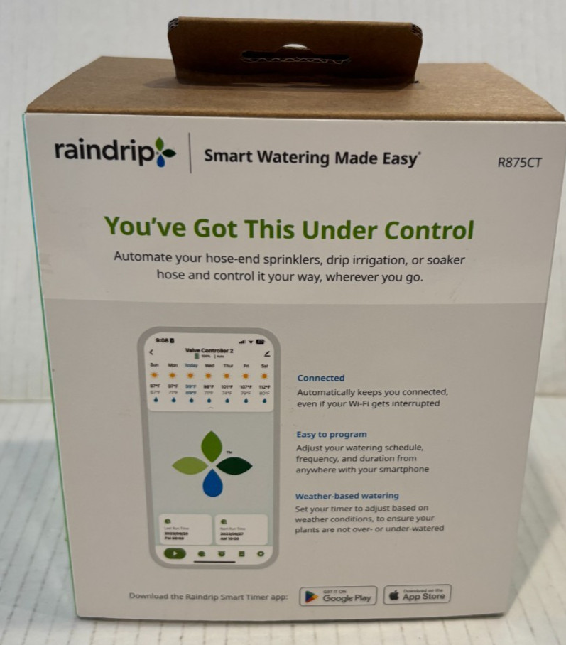 raindrip #R875CT, Wi-Fi Water Timer