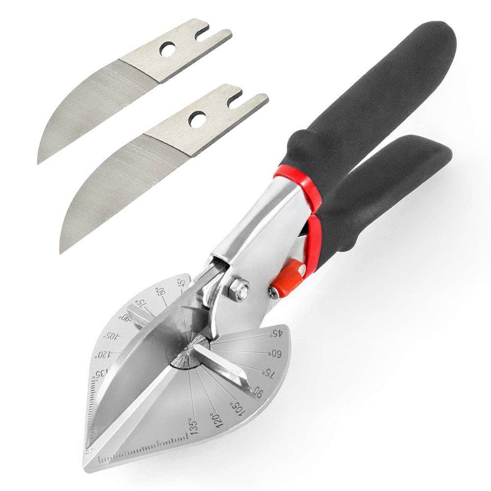 Multi Angle Miter Shear Cutter Hand Tools45-135 Degree Adjustable Angle Scissors