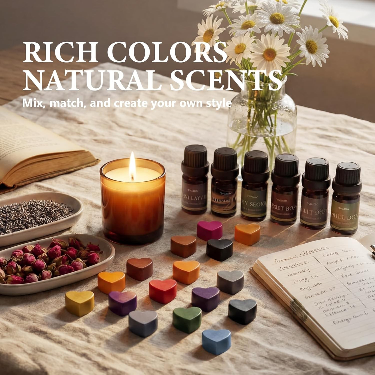 Wax Kit for Candle Making 10 lbs Bag, Premium Natural Soy Wax Flakes,