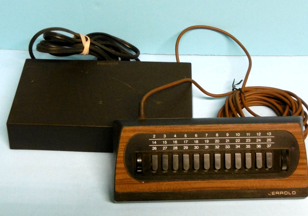 Vintage Jerrold Remote TV Control & CATV Cable Converter