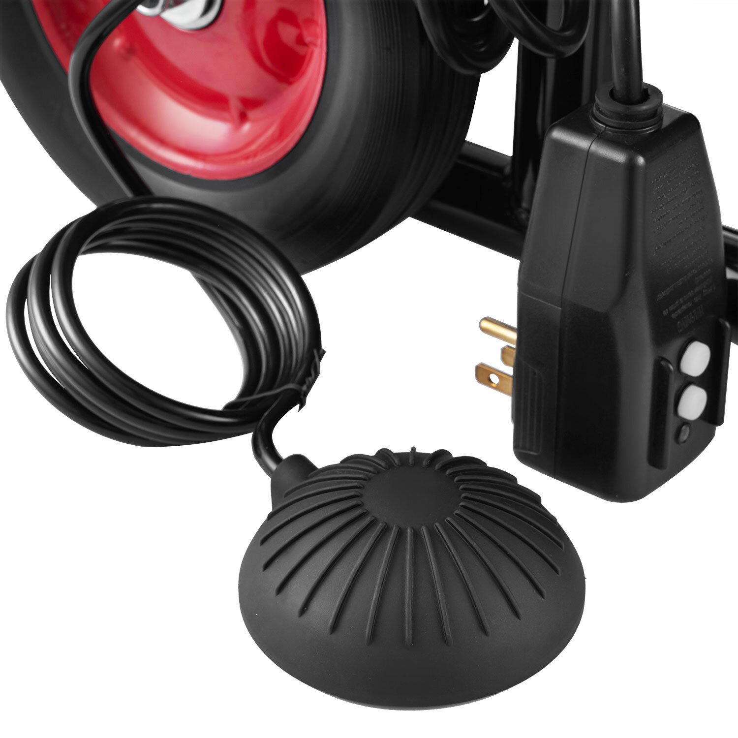 Electric 100FT 3/8" Drain Auger Cleaner Sewer Snake Cleaning Machine w/ Cutters