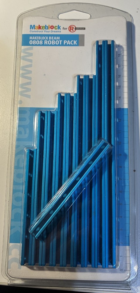 RadioShack Makeblock Beam 0808 Robot Pack, NIP