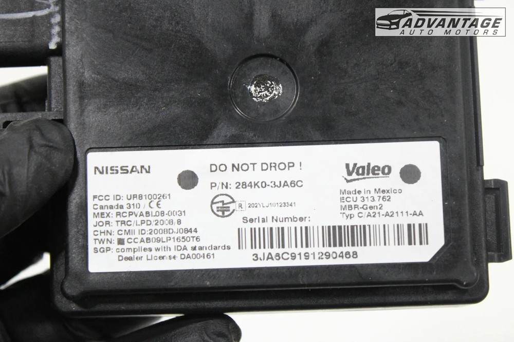 2017-2020 NISSAN ARMADA REAR LEFT SIDE BLIND SPOT RADAR SENSOR MODULE UNIT OEM