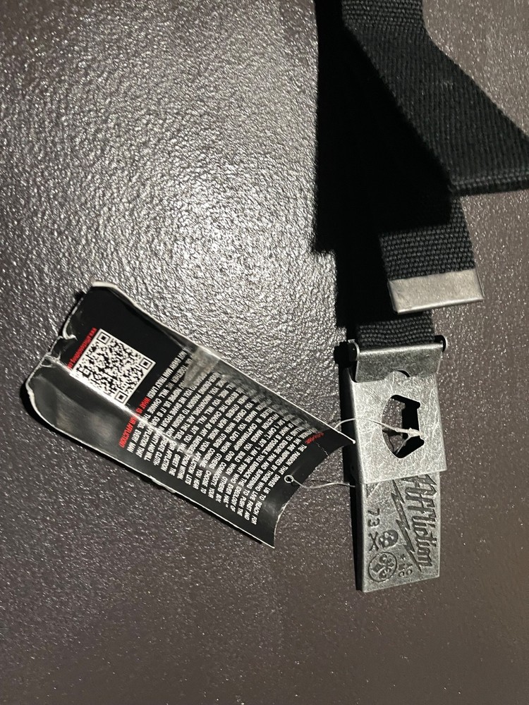 Affliction "Live Fast" Webbing Belt