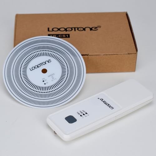LP Vinyl Turntables Tachometer Disc and Strobe Light，Profesional Speed Test